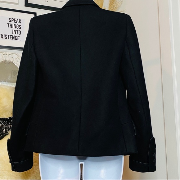 H&M Autumn Exclusive Collection Structured Pea Coat Size 4 - Picture 6 of 9